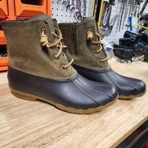 Sperry Women's Saltwater Rain Boots SIZE- 8.5